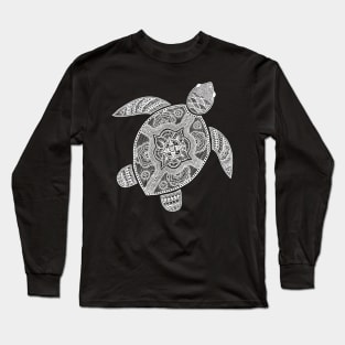 Turtle (Design on Front) Long Sleeve T-Shirt